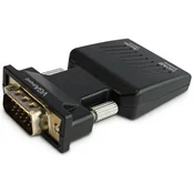 slomart Pretvornik VGA v HDMI z avdio, Full HD, CL-145
