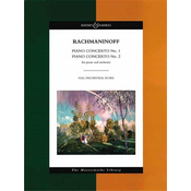 RACHMANINOFF:PIANO CONCERTO NO.1 & NO.2 FULL SCORE