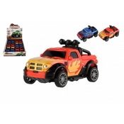 Teddies Off-Road Car Off-Road plastika 10 cm, dvostranski izvlečni - mešanica barv
