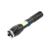 Ručna LED svjetiljka SOS/ZOOM 8W 800Lm 6400K IP44 AC AAA 3x1,5V