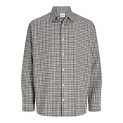 JACK & JONES Srajca JJCARTER črna / off-bela