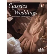 CLASSICS FOR WEDDINGS ALTO SAXOPHONE WITH PIANO ACC.+CD
