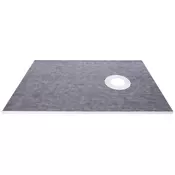 VEVOR Komplet za prho z robom 9652x1524 mm temno siva
