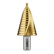 DEWALT stopničasti sveder 5-35 mm iz titana, 12,7 mm steblo proti zdrsu DT90247