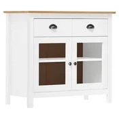 Vidaxl Komoda Hill Range 90x40x80 cm trdna borovina