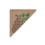 Papirnati stožec rjav 34 x 34 cm `1 kg` zvezan [10 x 100 kosov]