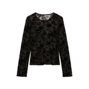 Vero Moda Maternity Majica VMMFLORA čokolada
