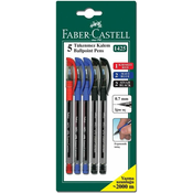 Kemijska olovka Faber-Castell - 5 komada