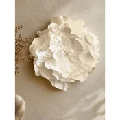 WallXpert 3D zidni ukras cvet od EVA pene DM0011, 65 x 65 cm, beli