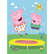 Trefl Puzzle Peppa Pig: Na trampolinu 20 kosov