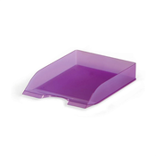 Durable - Pisemski odlagalnik Durable Basic, prosojno lila