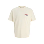 Jack & Jones Junior Majica modra / rdeča / naravno bela