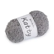 Pletena preja Katty 100 g - siva