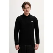 Fred Perry Bombažna majica z dolgimi rokavi