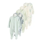 Next Pižama chamois/opal/svetlo modra/svetlo zelena/off-bela