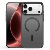 Hibridni ovitek Yind z magnetom MagSafe za iPhone 17 Pro Max/18 Pro Max - black
