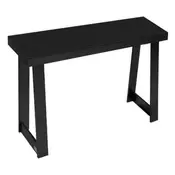 VEVOR Konsolna miza 118x305x81 cm Črna