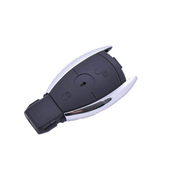 CAR 888 ACCESSORIES Kucište oklop kljuca 2 dugmeta za Mercedes crno-sivo