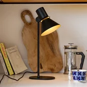 Namizna svetilka Anglepoise tipa 80 T1, mat črna, 48 cm, kovina - Dnevna soba/jedilnica - Dizajn - črno - Aluminij