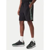 EA7 Emporio Armani Športne kratke hlače 7M001501 AF12660 UC001 Črna Regular Fit