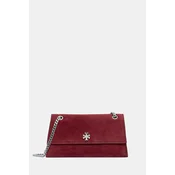 Tory Burch klasična ženska semišasta torbica Kira