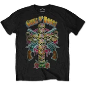 Guns N Roses Skull Cross 80s Black L Majica