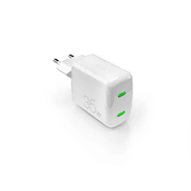 slomart Polnilnik Puro MiniPro 35W GaN 2xUSB-C - bel