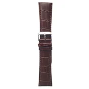 Kožni kaiš 18mm Tamno braon 18.97