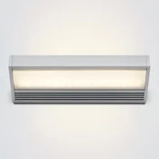 Serien Lighting serien.lighting SML - LED stenska svetilka v srebrni barvi - Dnevna soba/jedilnica - Dizajn - srebrna, satinirana - Kovina