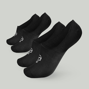 GymBeam Nogavice No-Show 2Pack Black XL