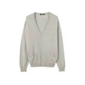 GOBI Cashmere Pletena jopa dimno-siva
