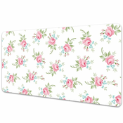 Decormat Podloga za pisalno mizo Small flowers 120x60 cm