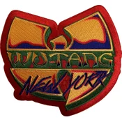 Wu-Tang Clan New York Logo Red Našitek za šivanje