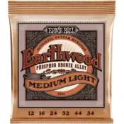 Ernie Ball 2146 Earthwood Medium Light Phosphor Bronze .012-.054 žice za akusticnu gitaru