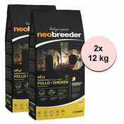 Alleva NEO BREEDER dog adult medium & maxi chicken 2 x 12 kg