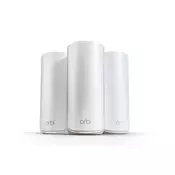 Netgear RBE873B BE21000 Mesh WiFi 7 System White 3-pack