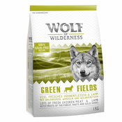 Wolf of Wilderness Green Fields - janjetina - 5 kg