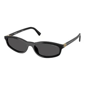 Miu Miu Ženske naocare za sunce 0MU A06S 16K08Z, Crne