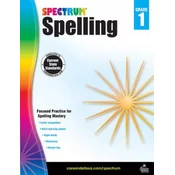 Spectrum Spelling, Grade 1