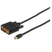 MicroConnect Kabel Mini Displayport - DVI-D 1m Črn