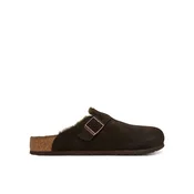 Birkenstock Natikači Boston Fur 1020567 Rjava