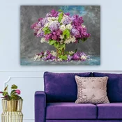 Wallity Dekorativna slika na platnu, 70x100cm, Šarena