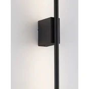 TIEN ZIDNA LAMPA LED 15W/3000K/372lm/IP44/CRNA NL9081100