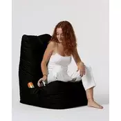 Atelier del Sofa Lazy bag Crni