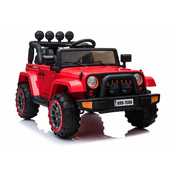 Avto na akumulator BRD-7588 4x4 - rdeč