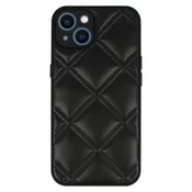 Ovitek Urbie Leather 3D Black, Iphone 14