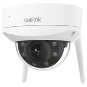 Reolink W437 IP kamera, bela zaščita IK10, WiFi 6, IR nočno snemanje,