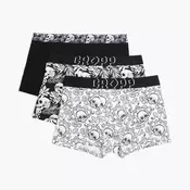 Cropp - Pakovanje od 3 para bokserica s printom - white