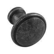Pohištveni gumb Söll o 40 mm, globina 32 mm, železo, črno cinkano, pasivirano