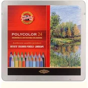 shumee POLYCOLOR BARVICE 3824, PAKET 24 BARV POKRAJINA, KOVINA 7760